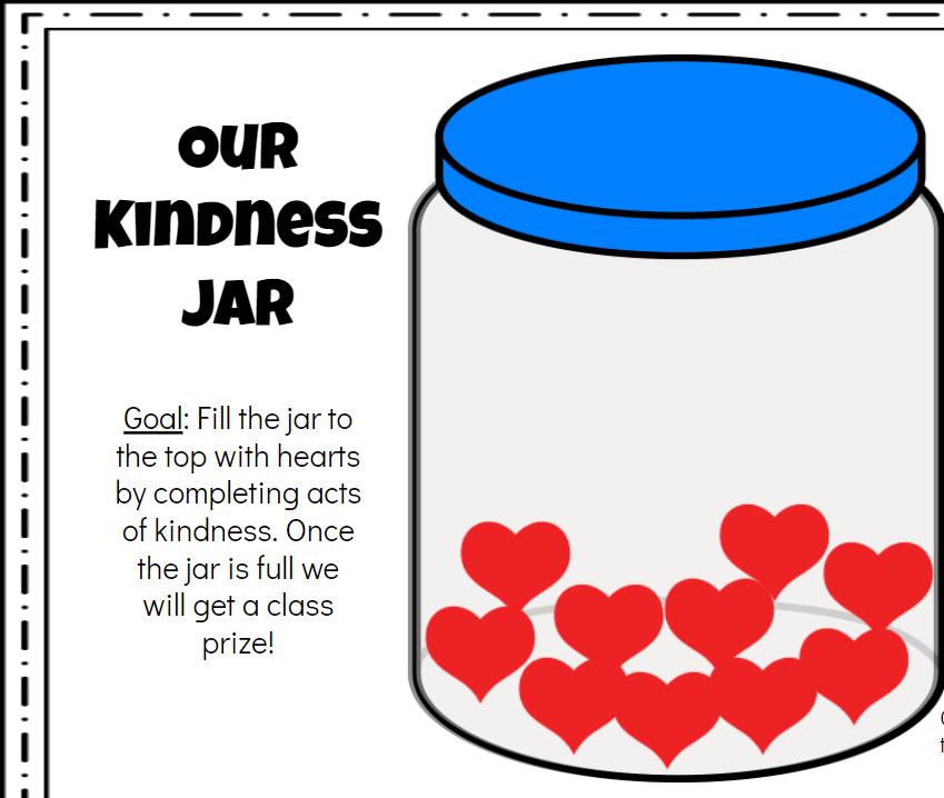 Class Kindness Jar